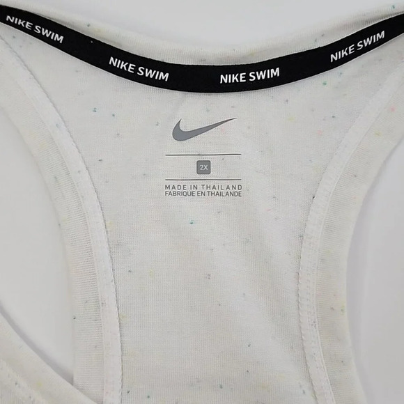 Nike Women's Confetti Crewneck Racerback Plus Size Cover Up Dress Size 2X - Picture 7 of 13